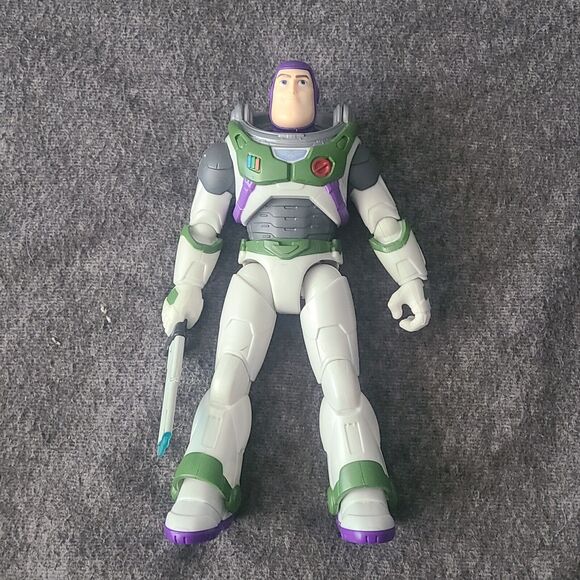 Disney Pixar Lightyear Laser Blade Buzz 12" Interactive Figure Sounds 2022 - Picture 1 of 4